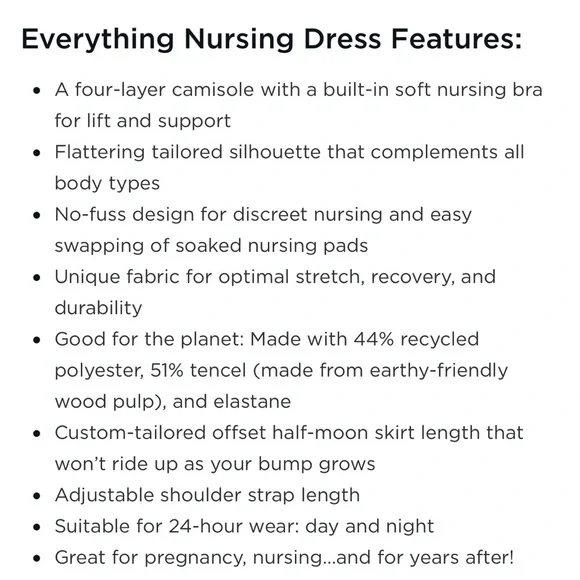 NWOT Happiest Baby Snoo Everything Camisole Dress Sz XL - Picture 4 of 12